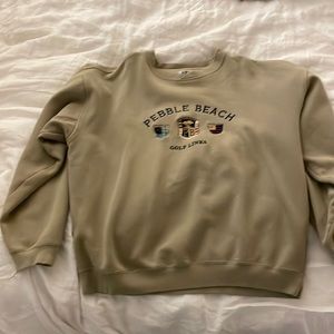 VINTAGE Pebble Beach Golf Links Crewneck Sweatshirt